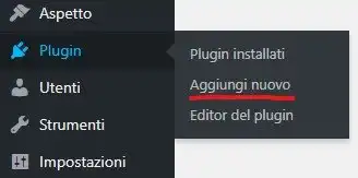 come aggiungere un plugin in wordpress