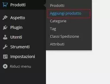 aggiungi prodotto woocommerce aggiungere prodotto su woocommerce